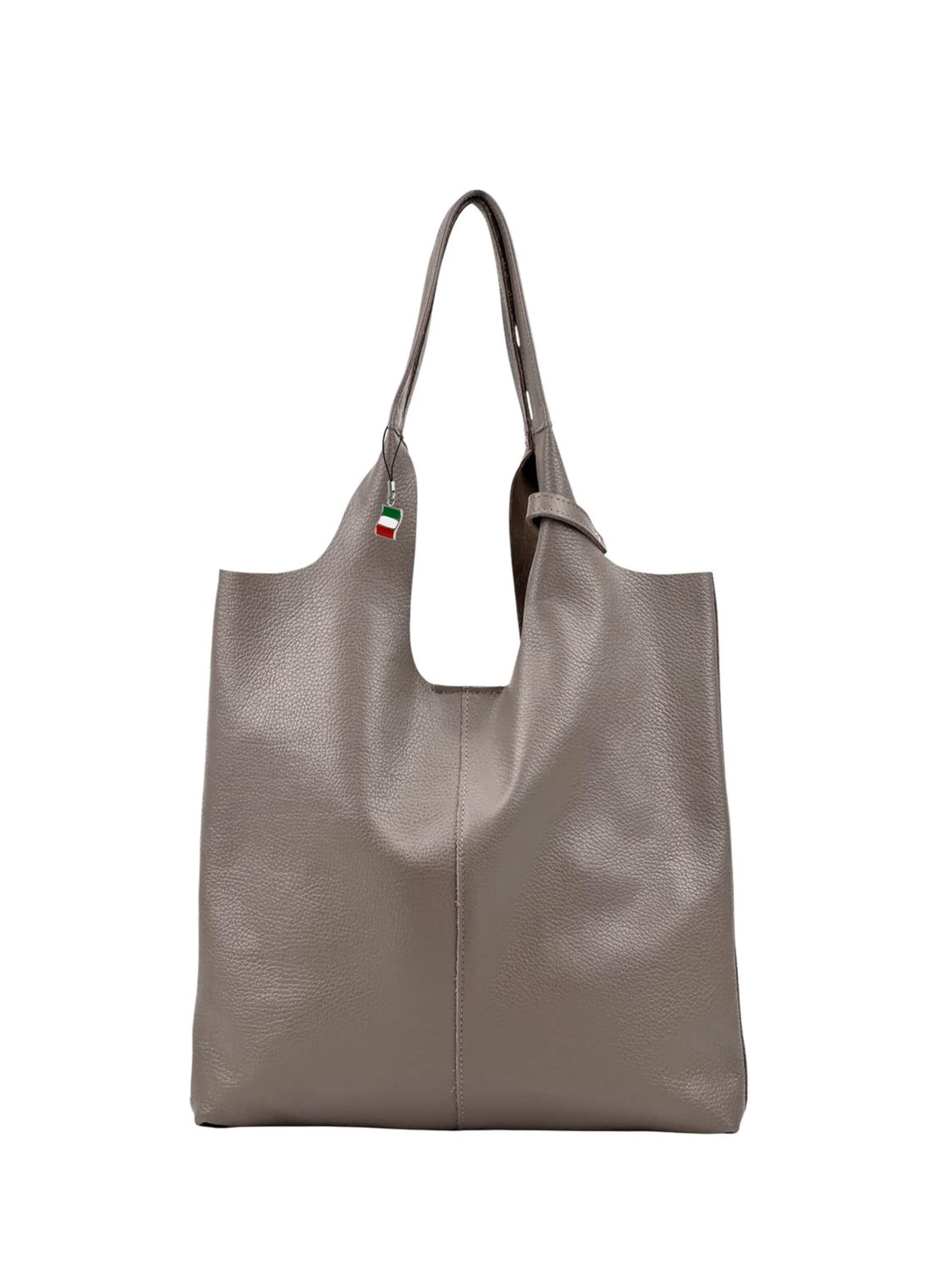 Florence Shopper in Grey: front
