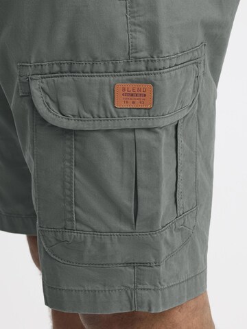 BLEND Regular Cargo trousers 'Crixus' in Green