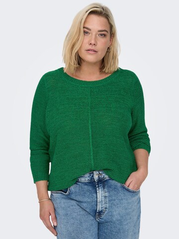 Pullover 'Foxy' di ONLY Carmakoma in verde: frontale