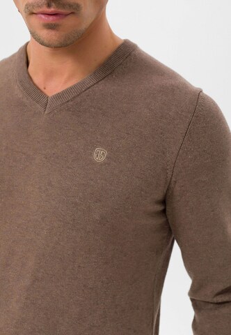 Jimmy Sanders Pullover i brun