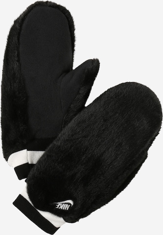 Nike Sportswear Mittens in Black: front