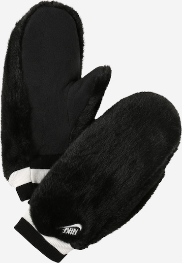 Nike Sportswear Moufles en noir / blanc, Vue avec produit
