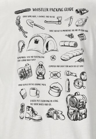 Whistler T-Shirt 'Caloot' in Weiß