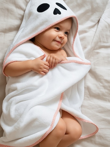 PAPATE Badekåbe 'Alaska' i hvid