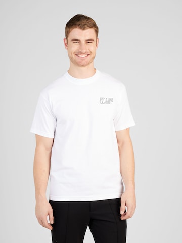 HUF - Camisa em branco: frente