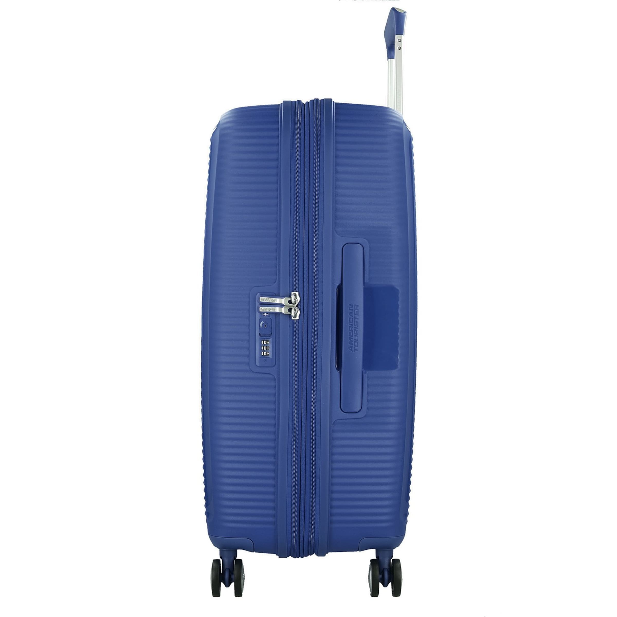 Trolley 'Soundbox' di American Tourister in blu