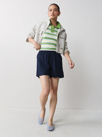 Next Regular Broek in Blauw