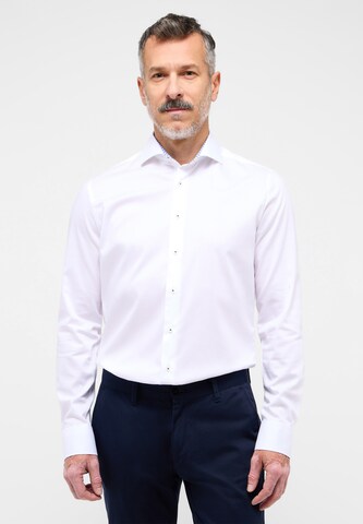 ETERNA Slim fit Business Shirt in White: front