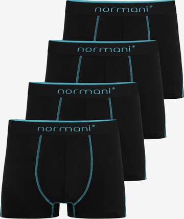 Boxers normani en noir : devant