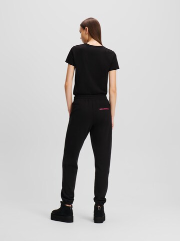 regular Pantaloni di Karl Lagerfeld in nero
