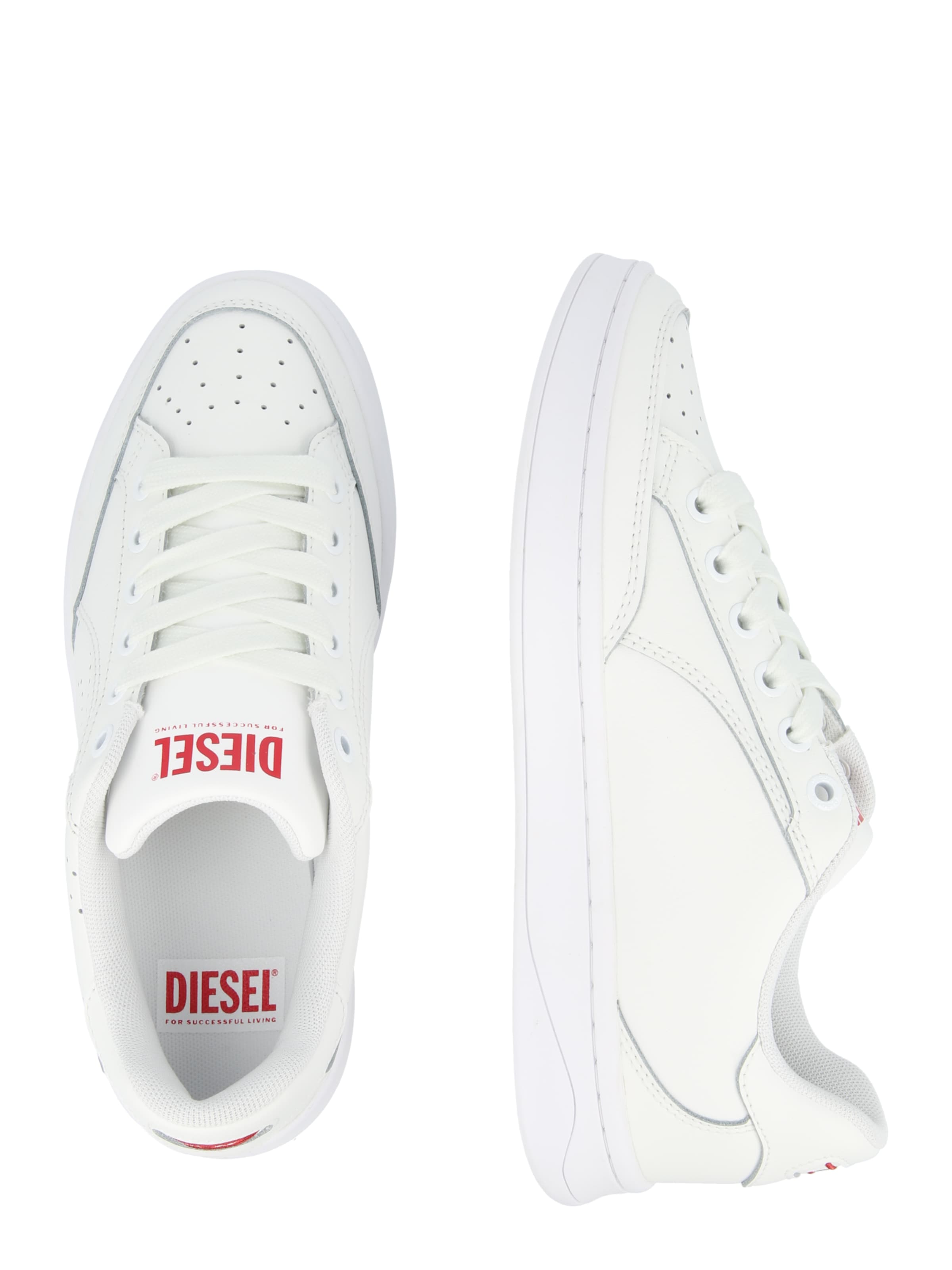 Baskets basses 'S-DAKOTA' DIESEL en blanc