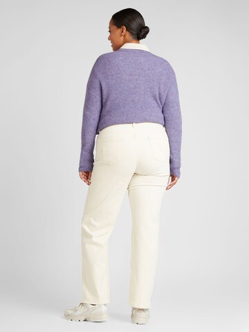 Regular Jean 'WILLY' ONLY Carmakoma en beige