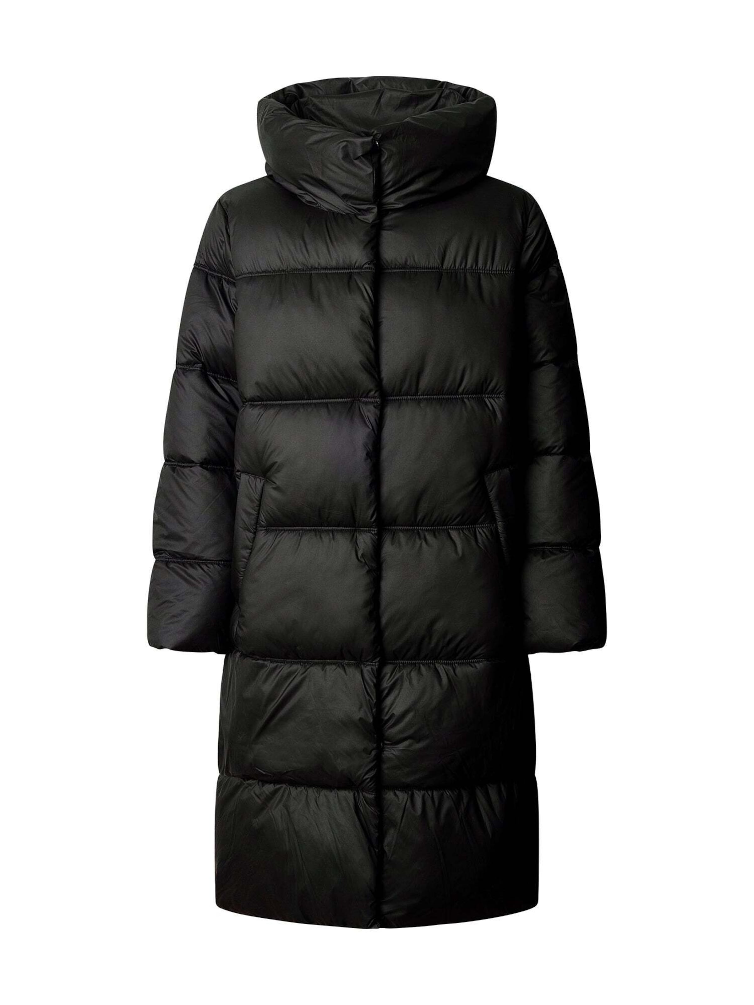 Pepe Jeans Mantel 'Lauren' in Schwarz: Vorderseite
