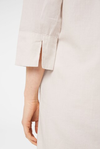 SENSES.THE LABEL Blusenkleid in Beige