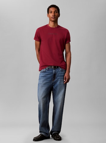 Calvin Klein - Camiseta en rojo