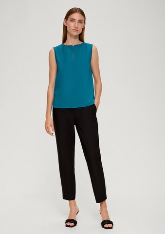 s.Oliver BLACK LABEL Blouse in Blauw