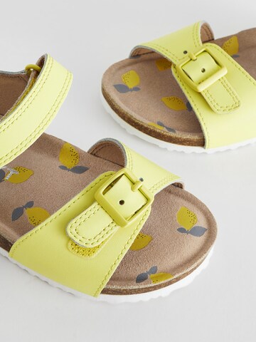 Sandales Next en jaune