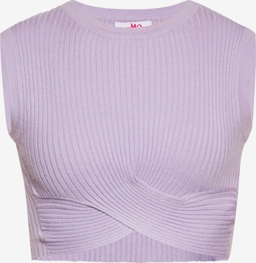 MYMO Top in Purple: front