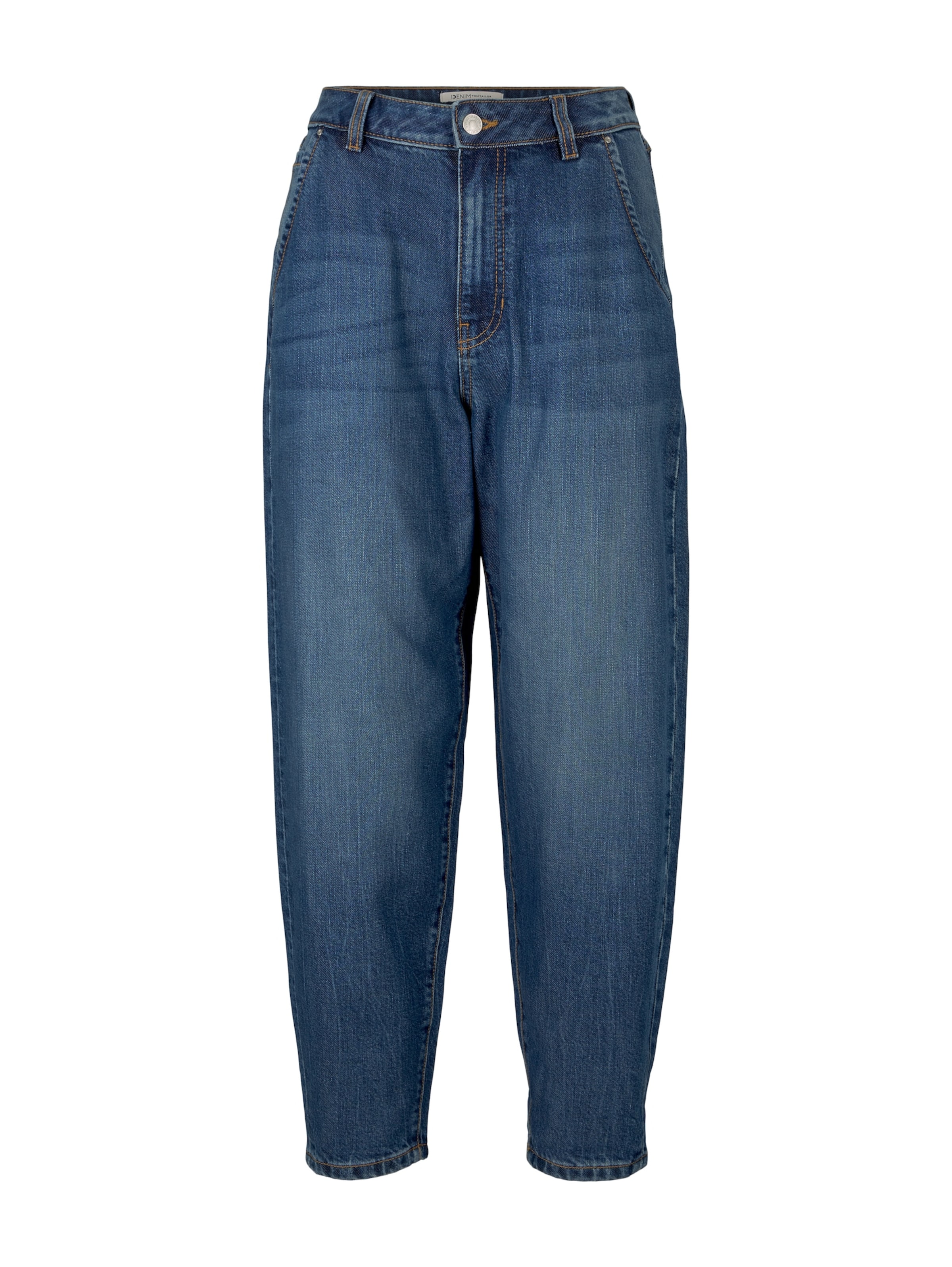 TOM TAILOR DENIM Loosefit Jeans 'Barrel Mom Vintage' in Blau: Vorderseite