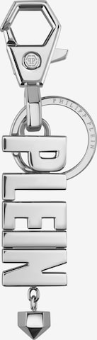 Portachiavi di Philipp Plein Jewellery in argento: frontale