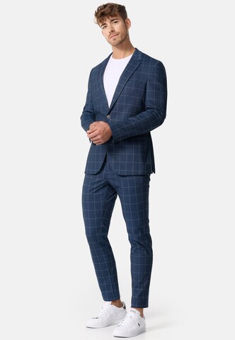 JEFF Slim fit Pants ' Tate ' in Blue