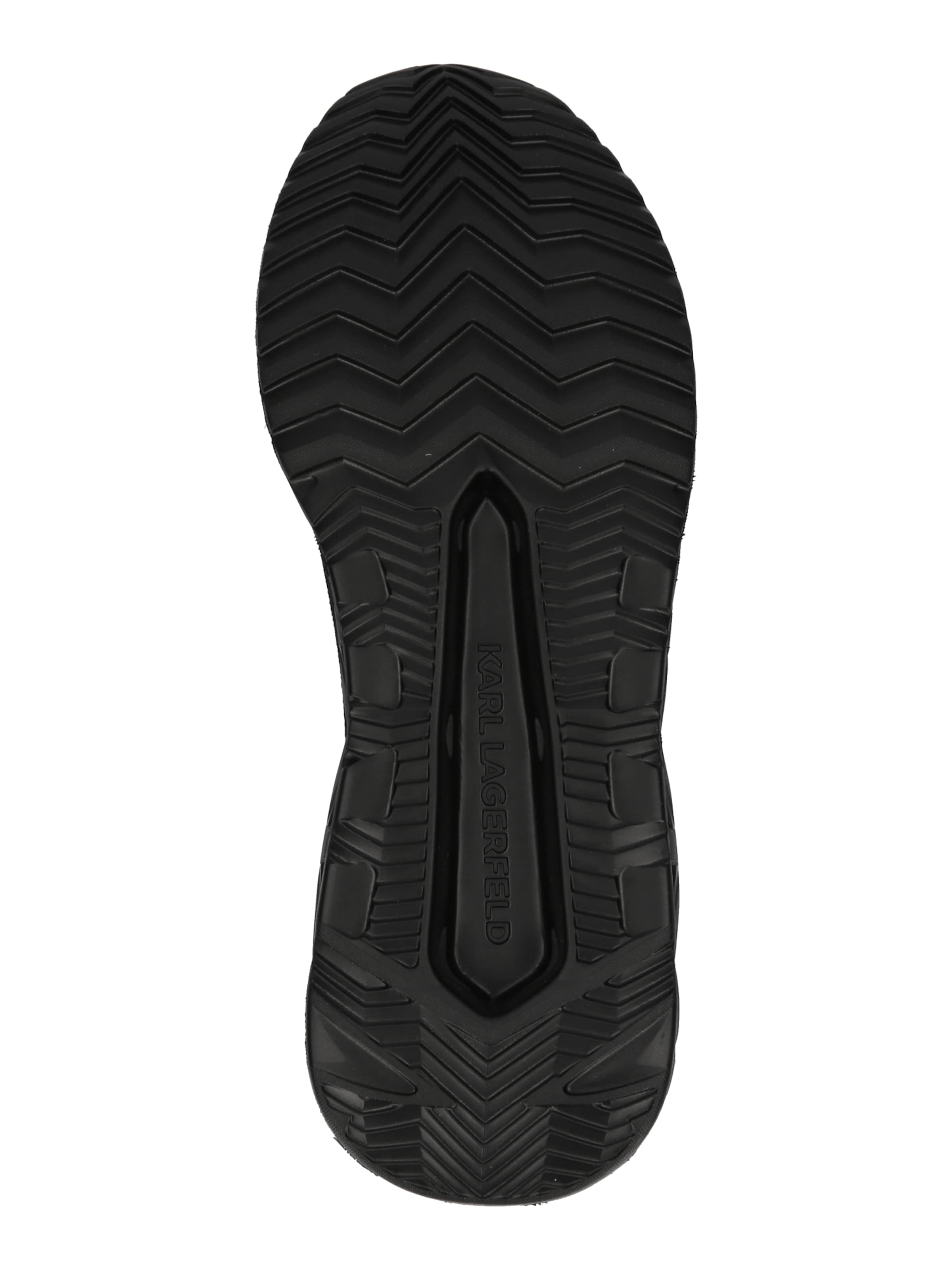 Karl Lagerfeld Σνίκερ ψηλό 'KITE RUN' σε μαύρο