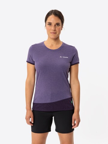 VAUDE Funktionsshirt 'Sveit' in Lila: Vorderseite