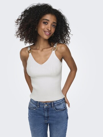 ONLY Knitted top 'ONLThelma' in White