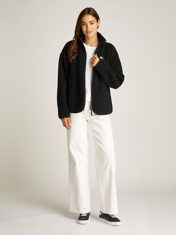 Tommy Jeans Ζακέτα φλις σε μαύρο