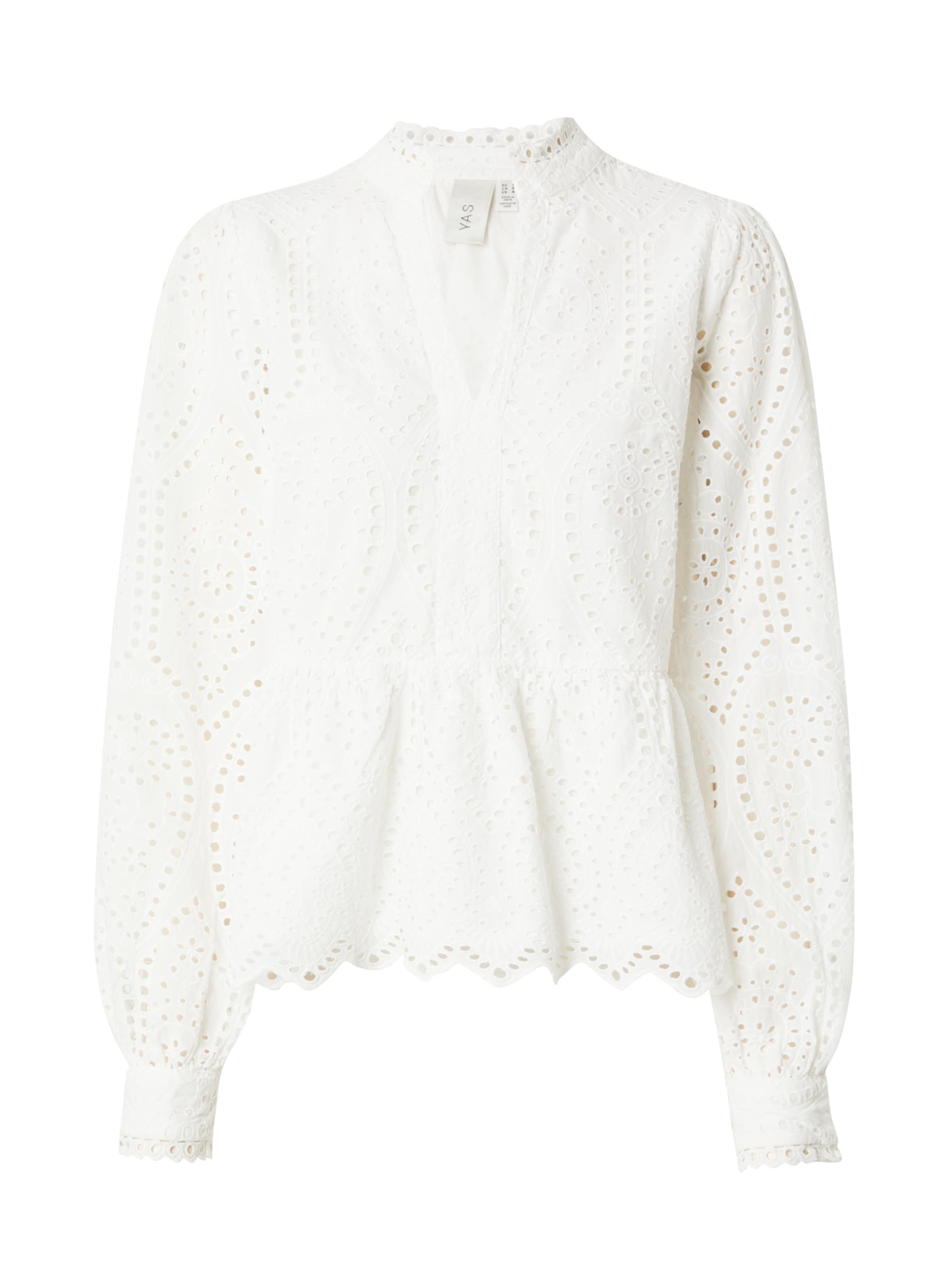 YAS Blouse 'HOLI' in White: front