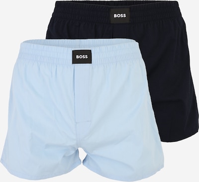 BOSS Bokserice 'Peach' u svijetloplava / tamno plava, Pregled proizvoda