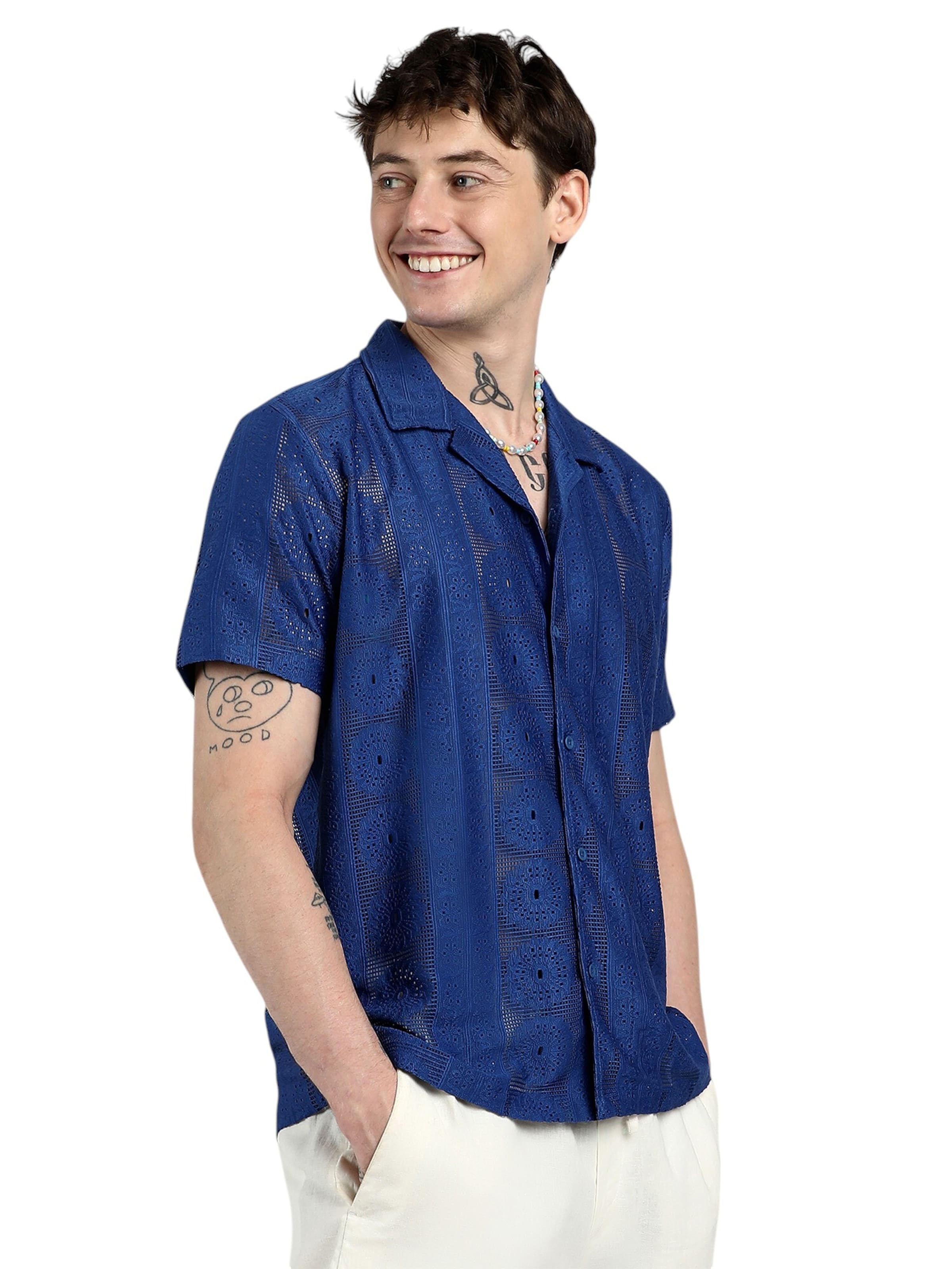 Campus Sutra Comfort fit Ing 'Tanzy' - kék