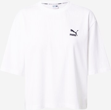 T-shirt PUMA en blanc : devant