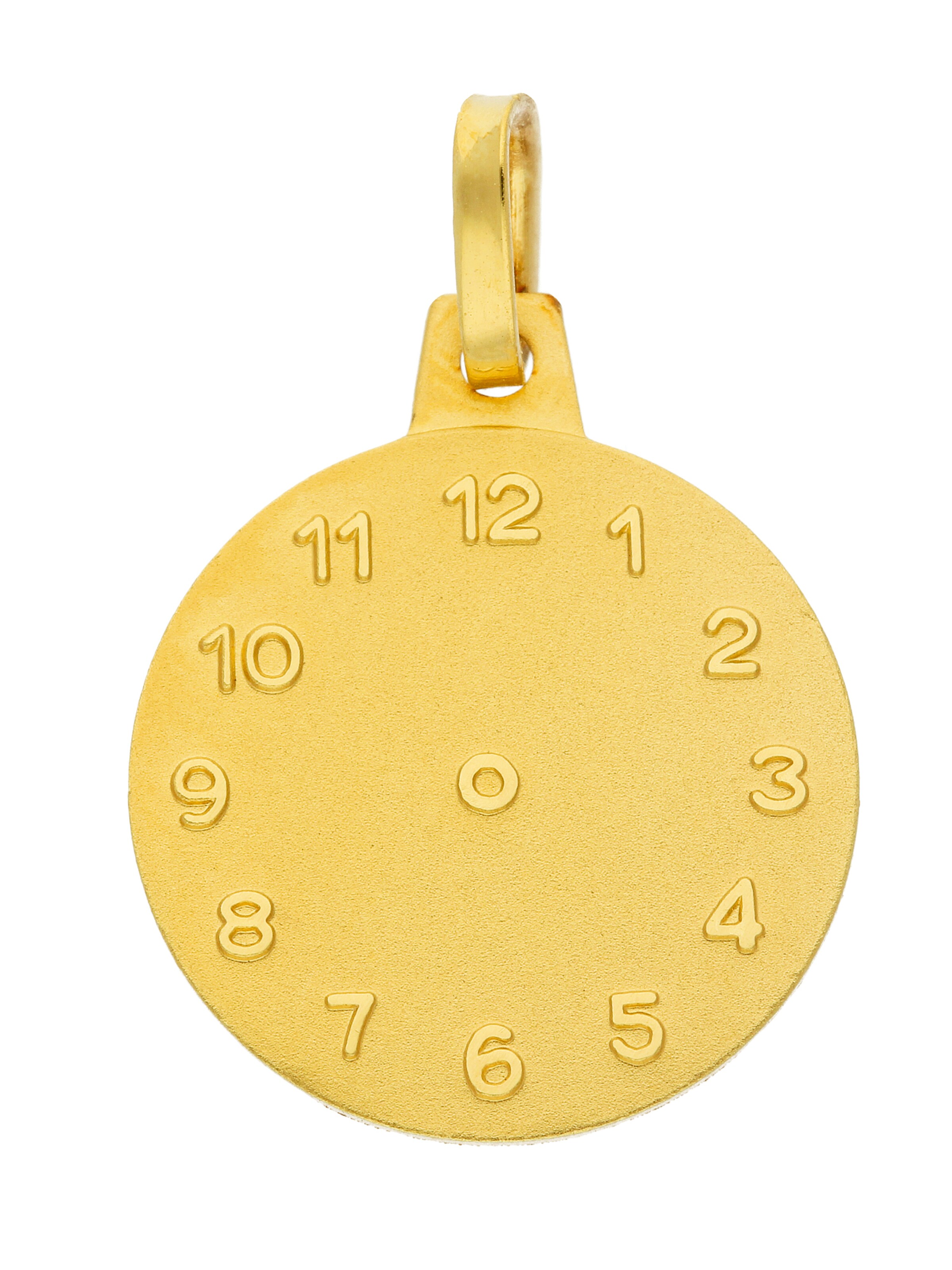Adelia´s Pendant 'Taufuhr' in Gold: front