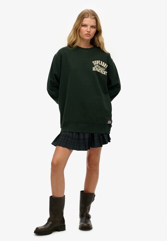 Sweat-shirt Superdry en vert