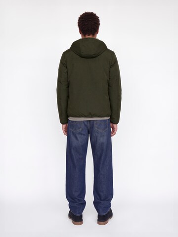 JACK & JONES Winter Jacket 'JJEBrooklyn' in Green