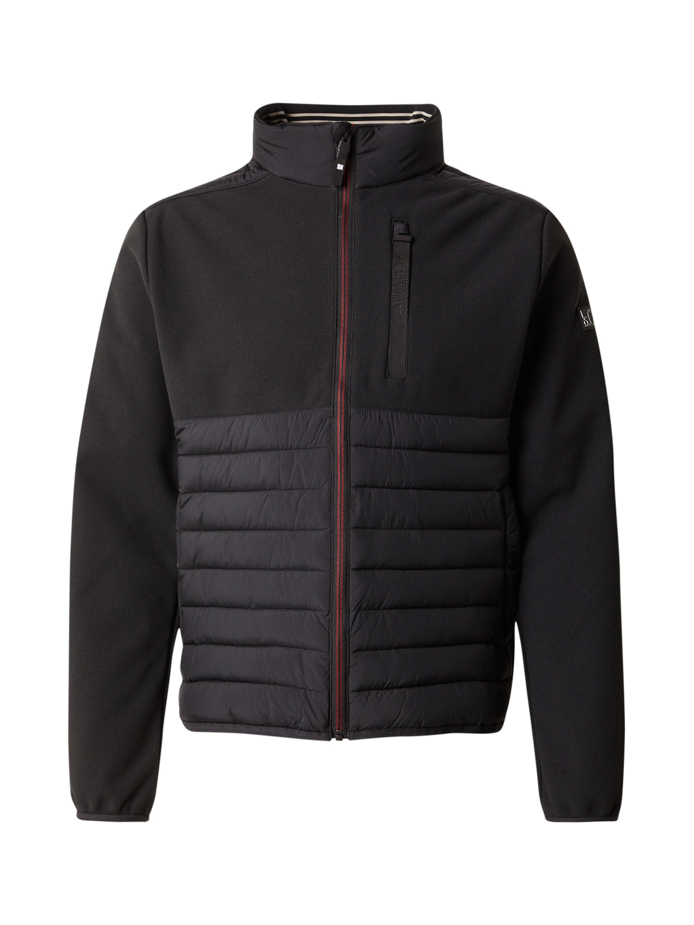 s.Oliver Jacke in Schwarz: Vorderseite