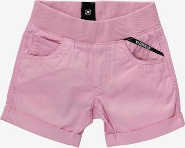 Villervalla Regular Pants in Pink: front