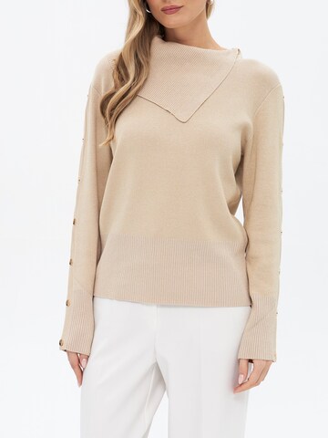 Passioni Sweater in Beige