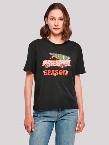 F4NT4STIC Shirt in Black: front