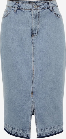 Trendyol Curve Hame värissä sininen: etupuoli