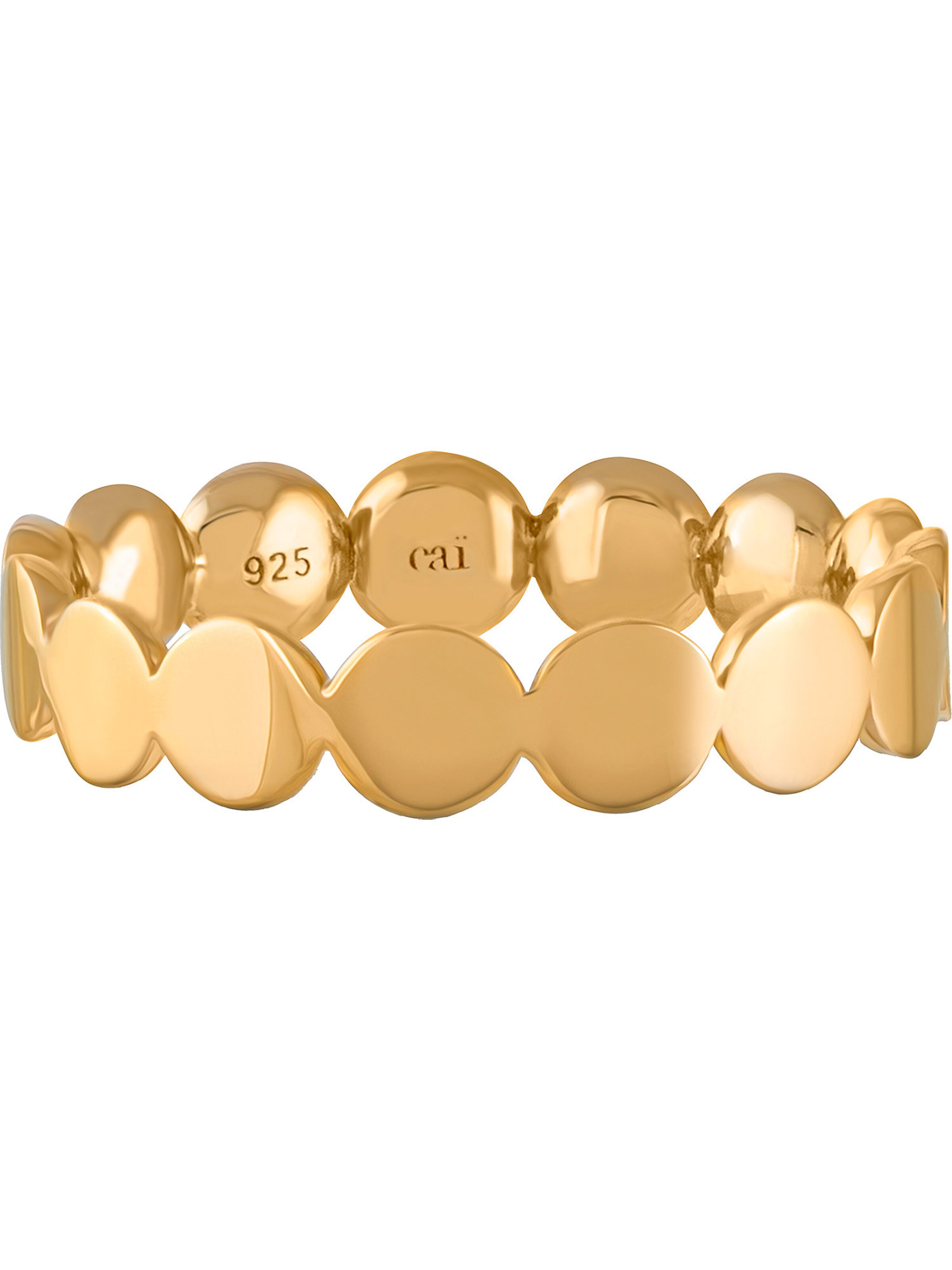 caï Ring in Silber: Vorderseite