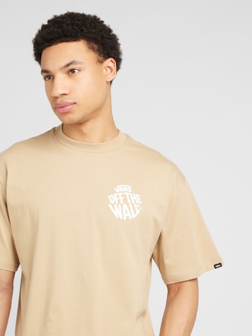 VANS T-Shirt 'CIRCLE' in Braun