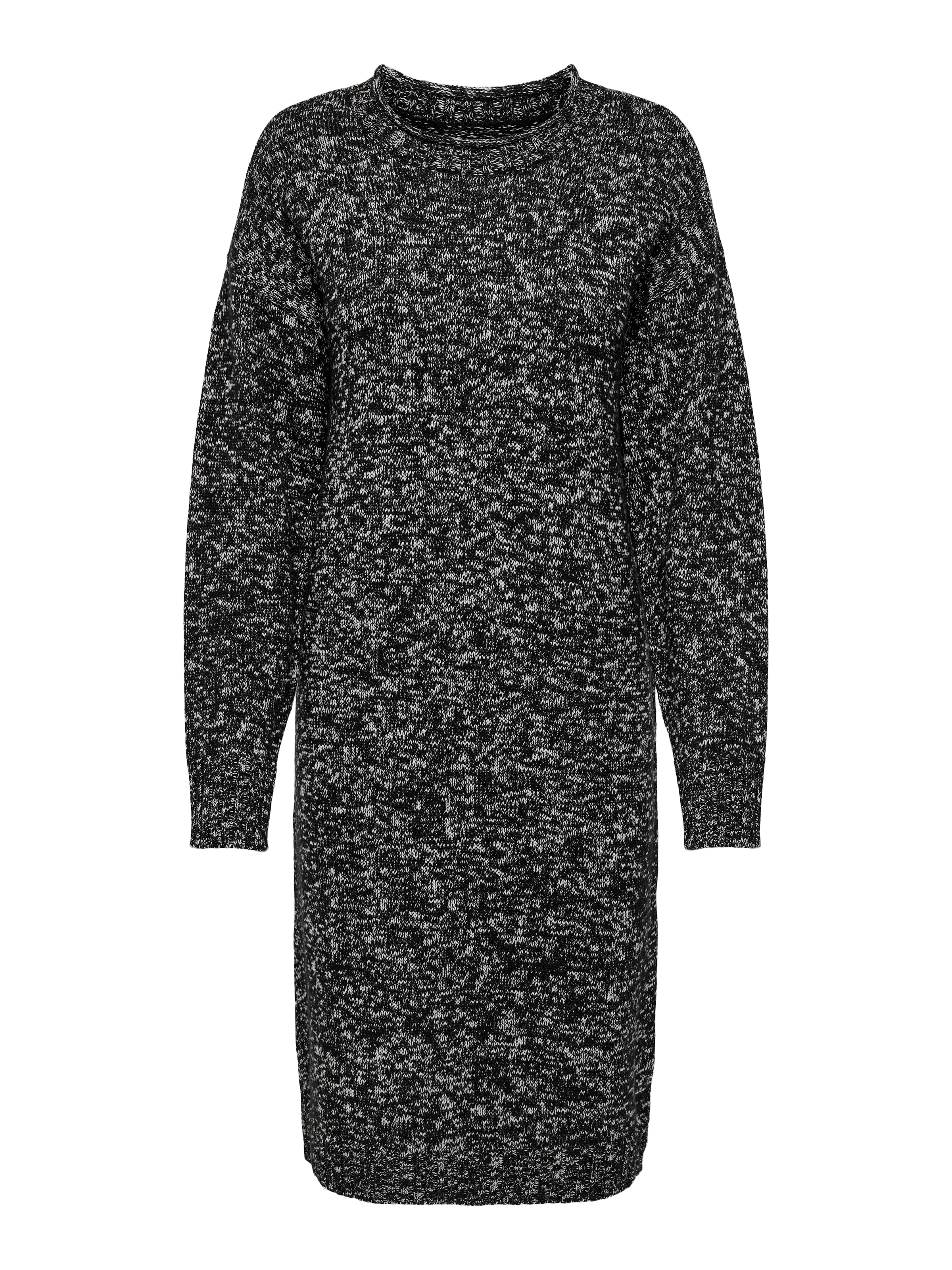 ONLY Πλεκτό φόρεμα 'ONLJOELY' σε μαύρο: μπροστά