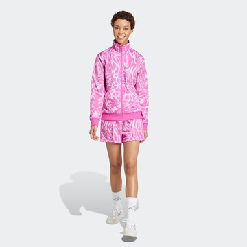 ADIDAS SPORTSWEAR Träningsdräkt 'Essentials' i rosa: framsida