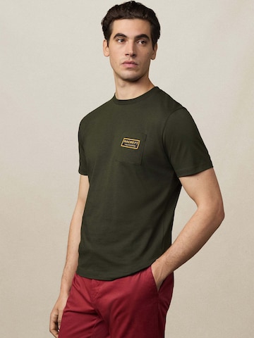 Hackett London T-Shirt 'Heritage Belly' in Grün