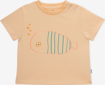 KNOT Majica 'Harlequin Tuskfish' | oranžna barva: sprednja stran