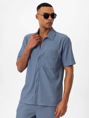 Antioch Regular fit Button Up Shirt in Blue