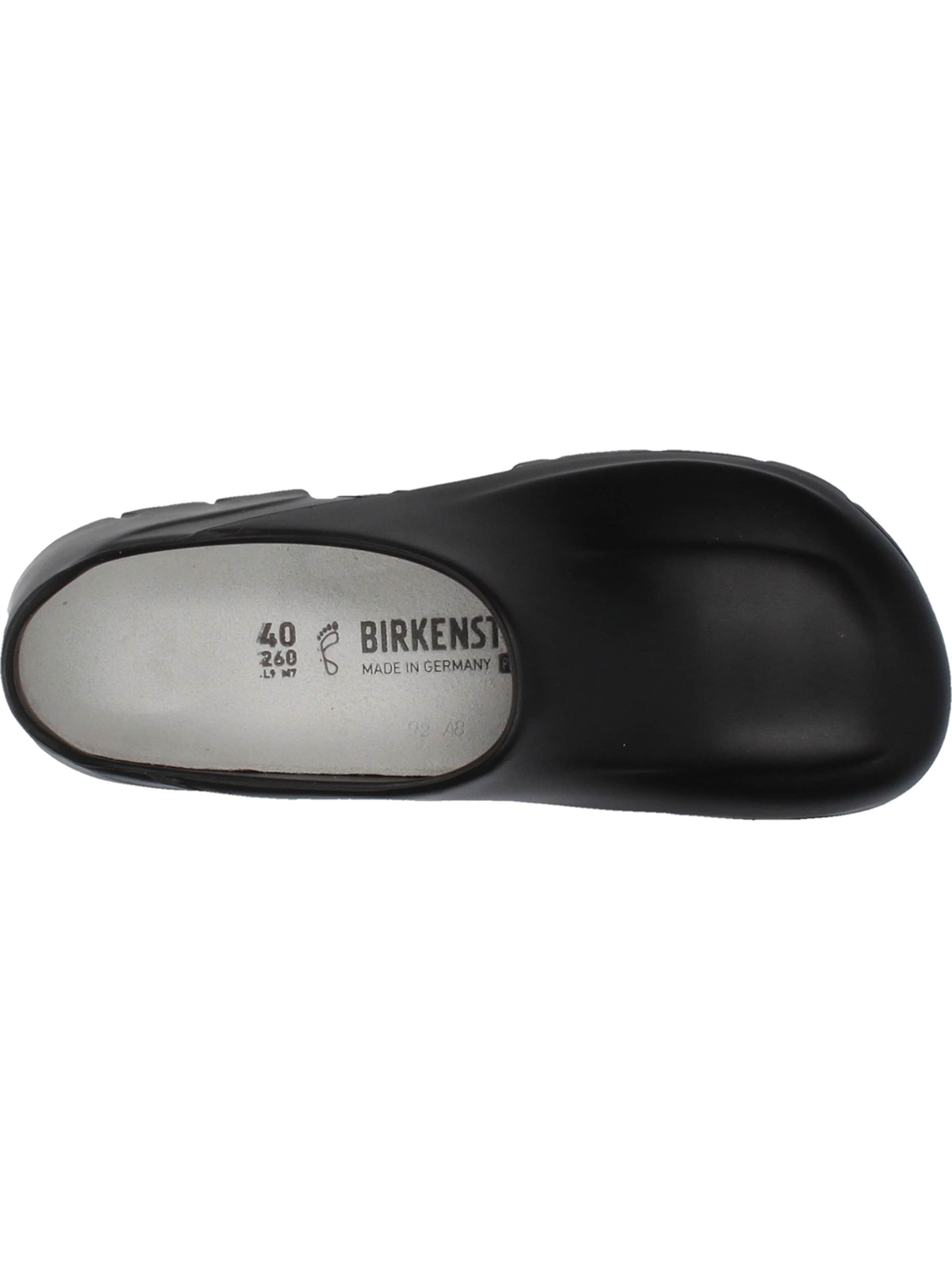 BIRKENSTOCK Clogs 'Gartenclogs Alpro mit Stahlkappe' in Black