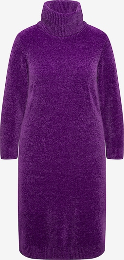 Ulla Popken Strickkleid in lila, Produktansicht